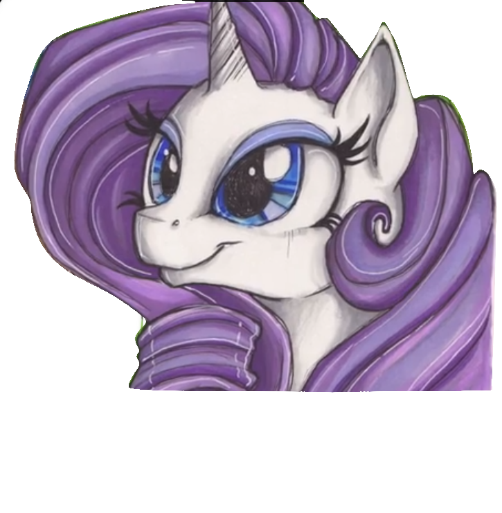 Vintage Rarity png by Crystal-Rarity on DeviantArt