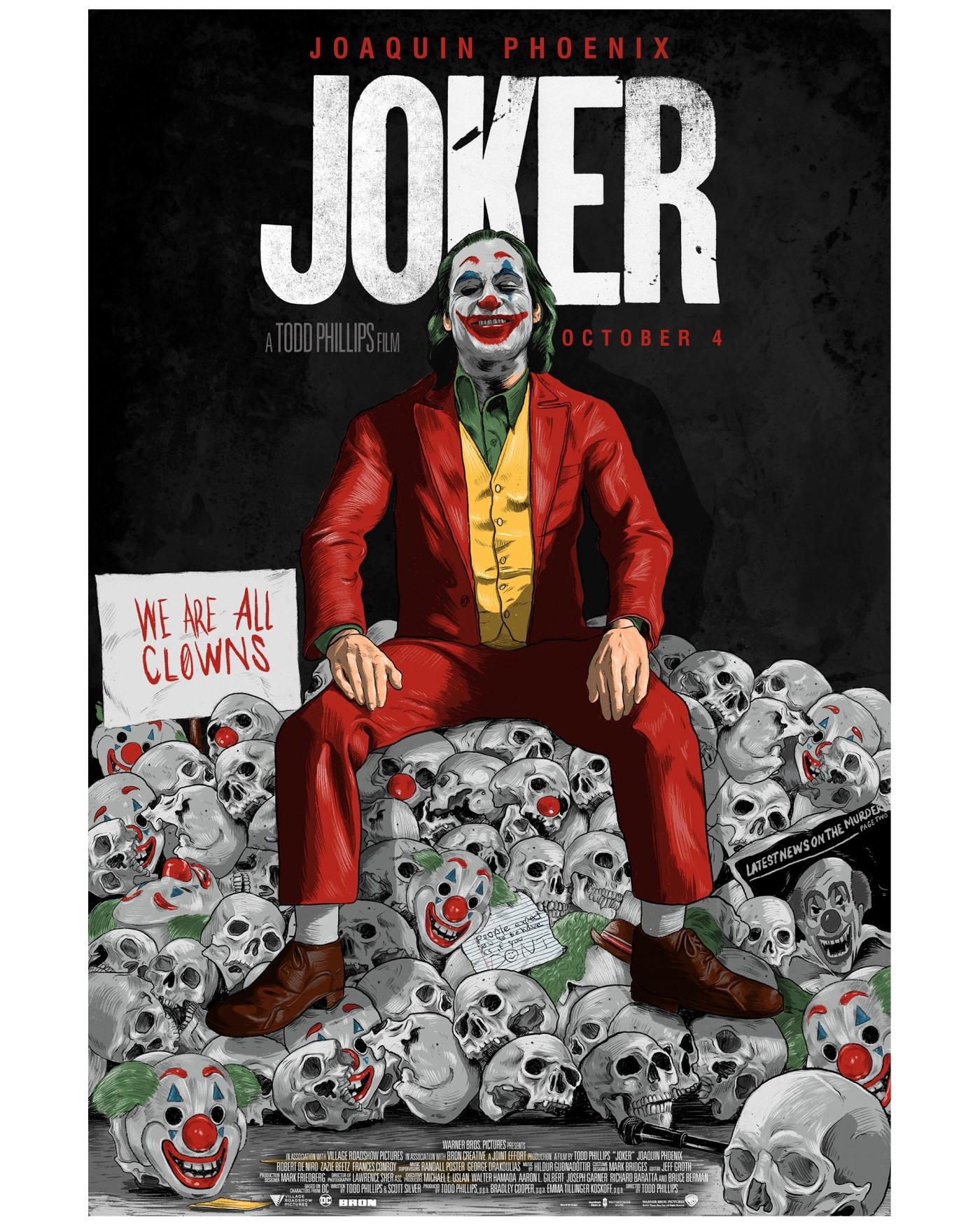 tempereret Proportional Knop Joker- Alternative Movie Poster by TheCommas on DeviantArt
