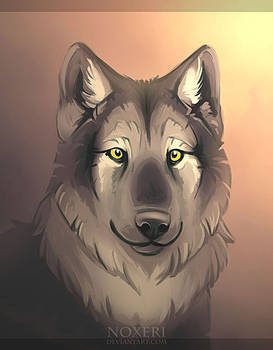 Wolf - speedpaint.