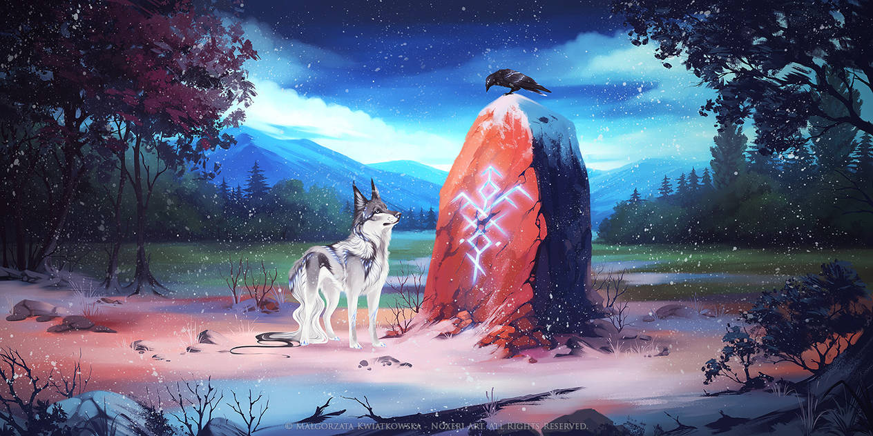 Rune stone - commission