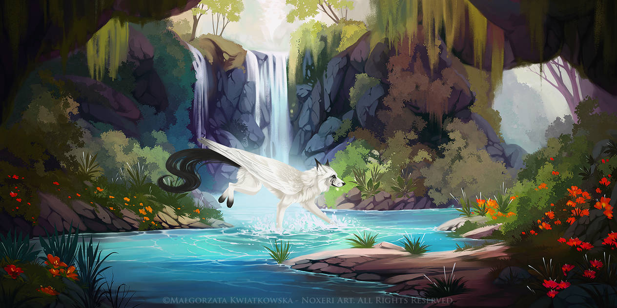Refreshing Water - commission by Noxeri on DeviantArt