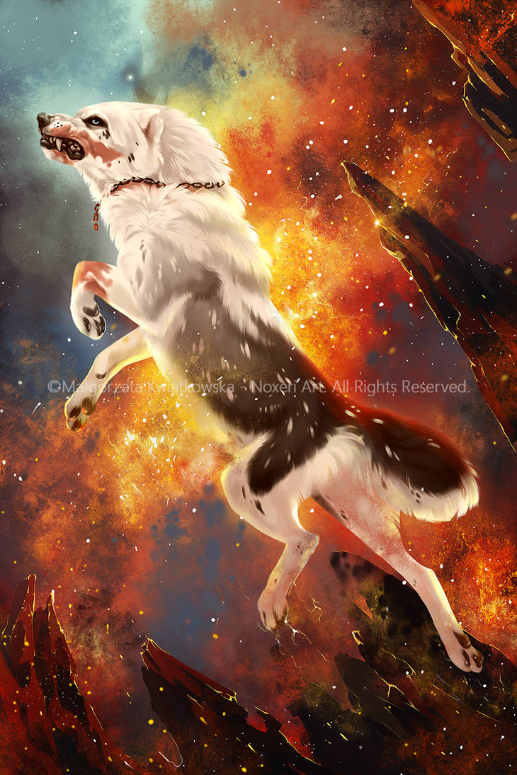 Burning Rage - commission by Noxeri on DeviantArt
