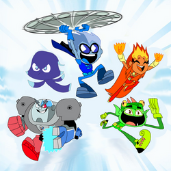 Teen titans and the ghostly adventures