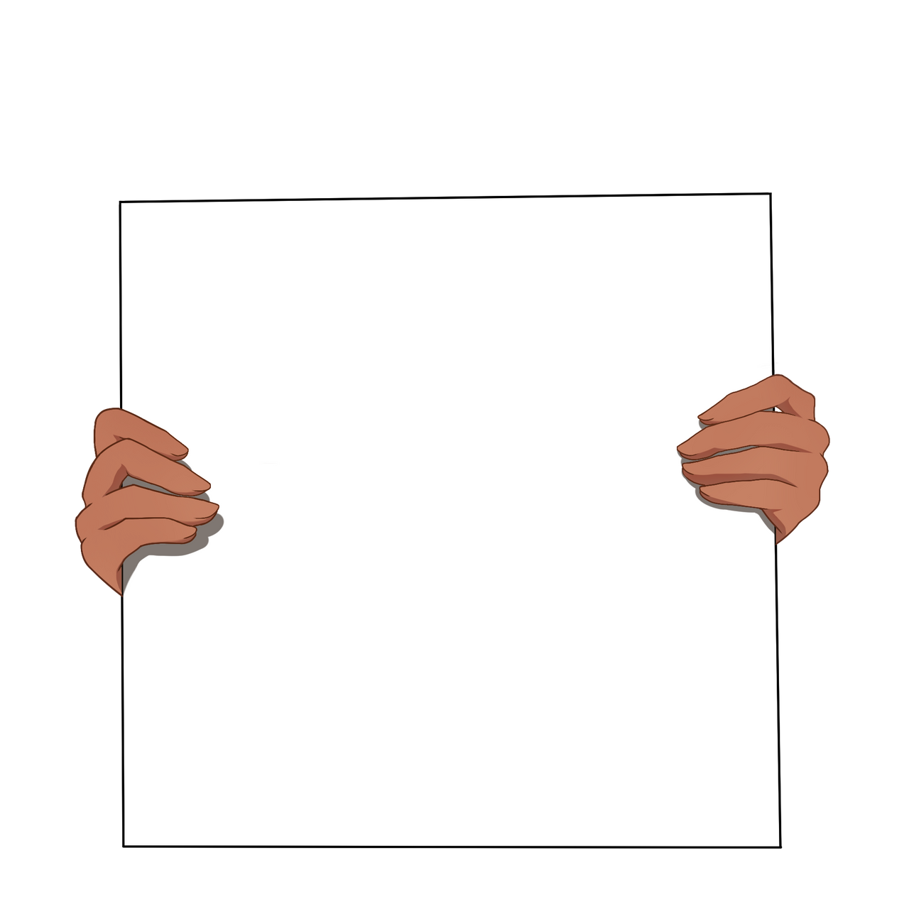 Houdling Sign Holding Sign Assets by RockHardMaiden on DeviantArt