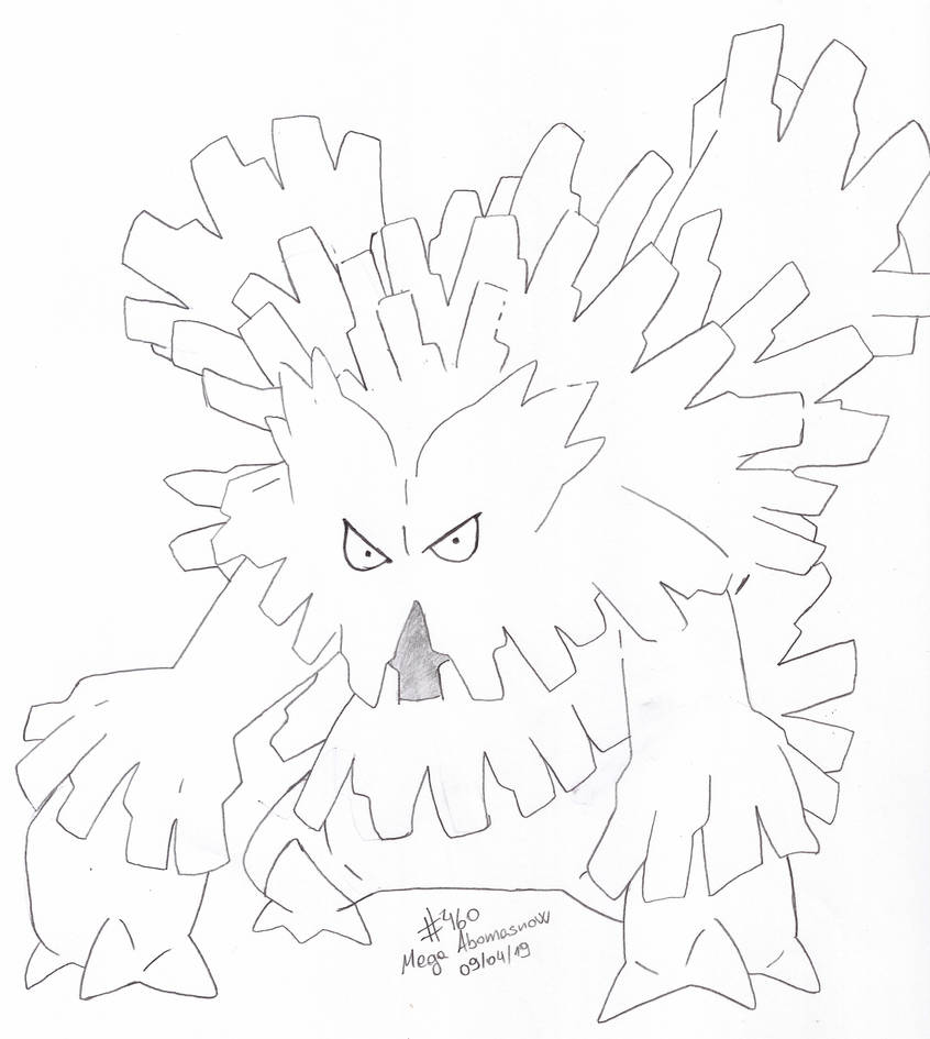 Mega Abomasnow by KurosakiArthur on DeviantArt