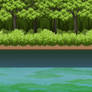 Forest River Background