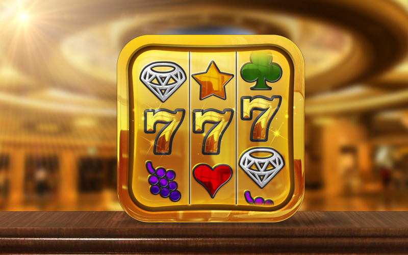 Slot Machine Game Icon