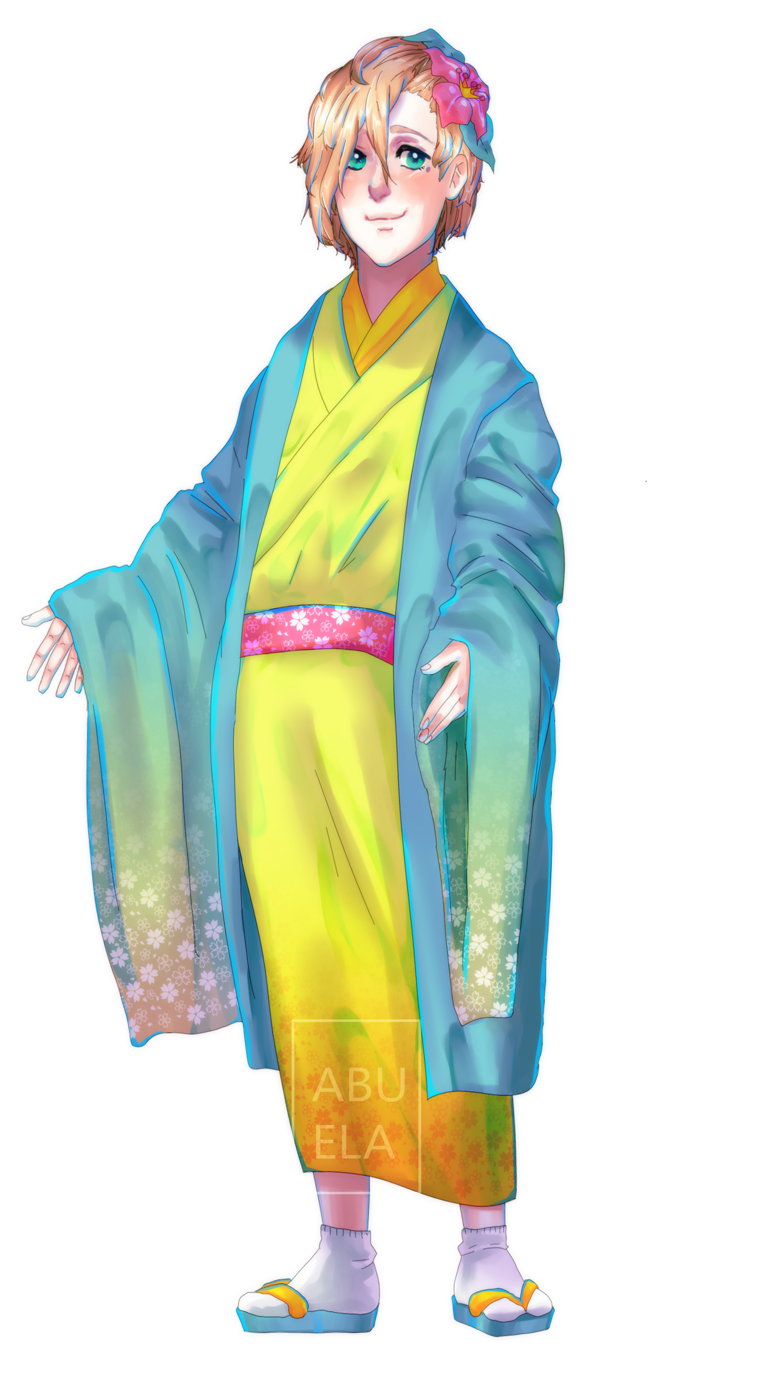 [AA] Kimono Akihiko- Lilligant shiny(?)