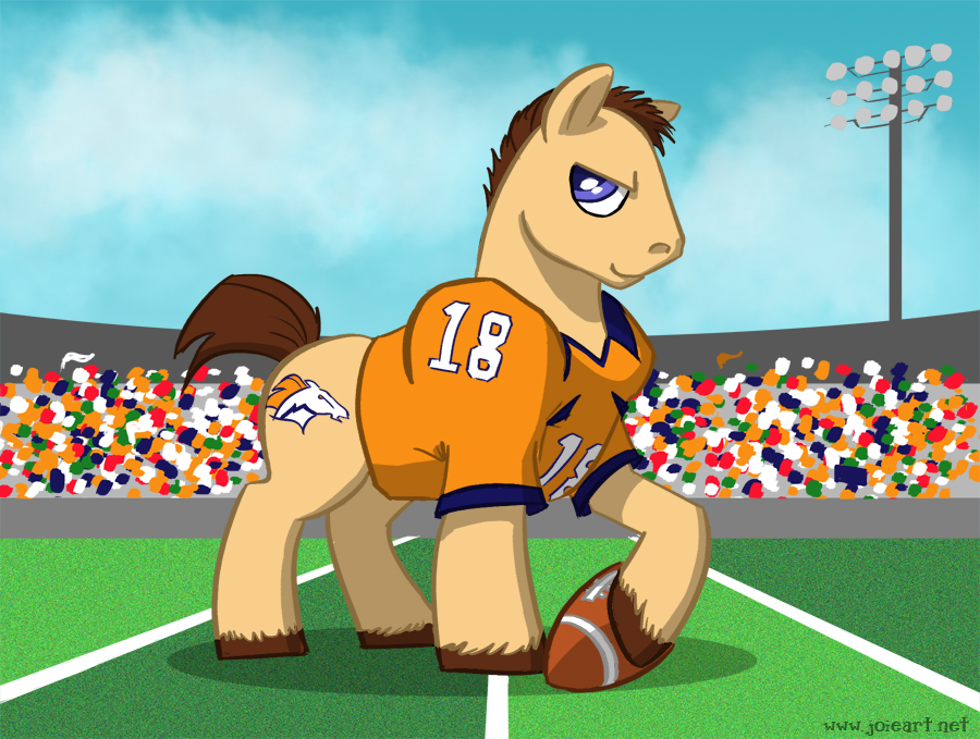 Peyton Manening - Super Bowl Pony!