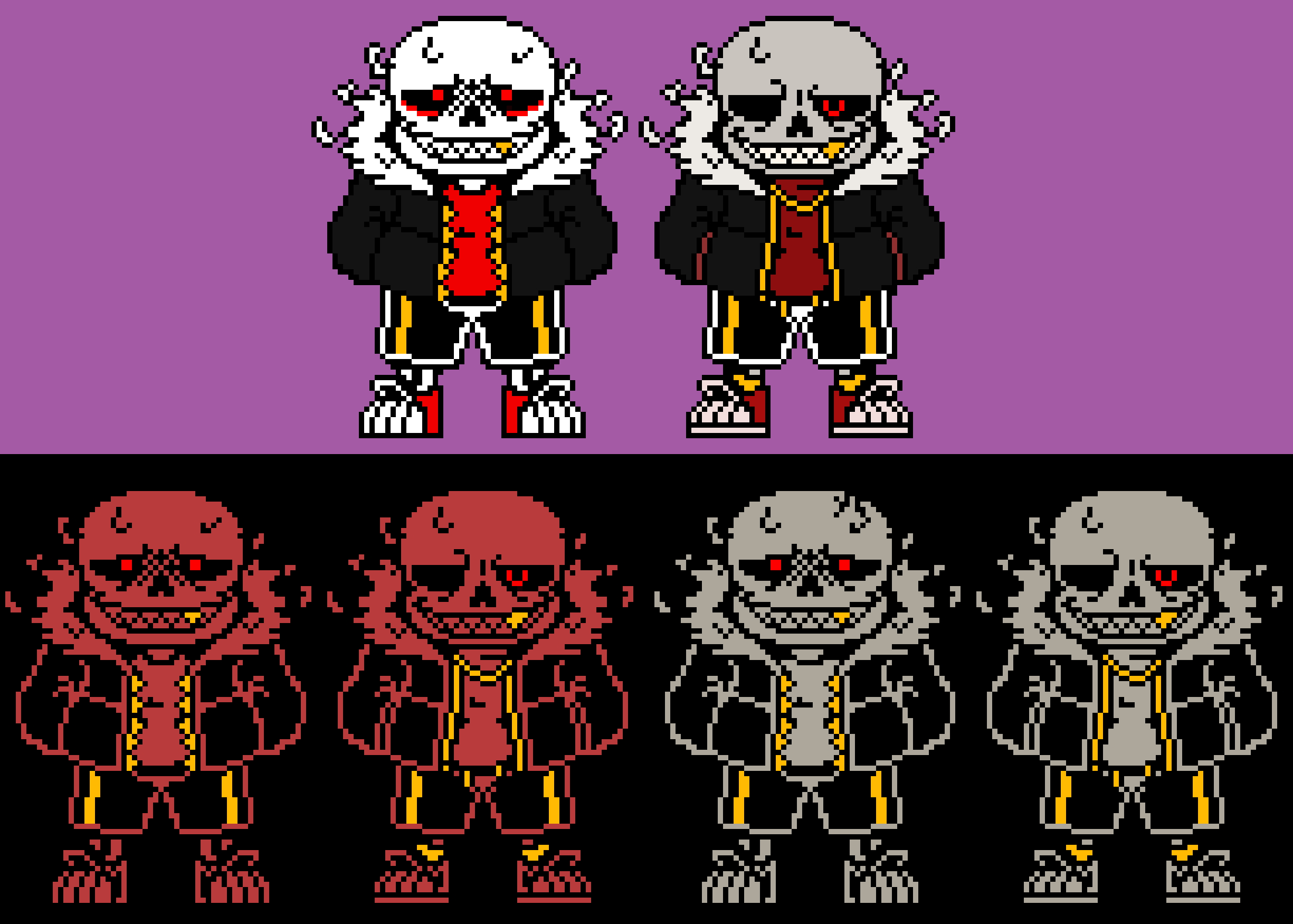 Fellshiftalter Sans Battle Sprite (Request) by NotInkgamer567 on DeviantArt