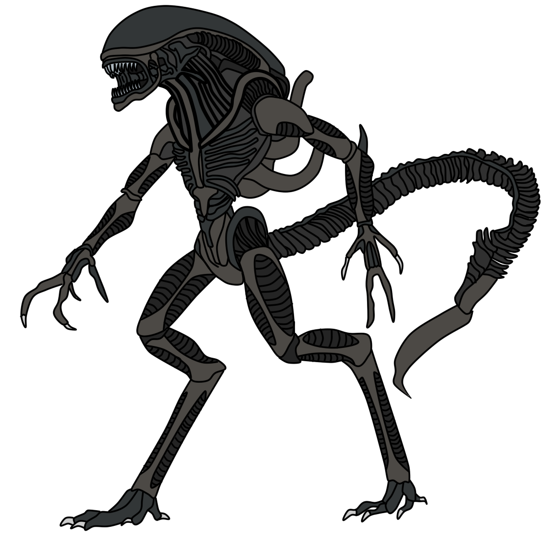 Poses Alien Drawing Alien Pose by gmaplay on DeviantArt