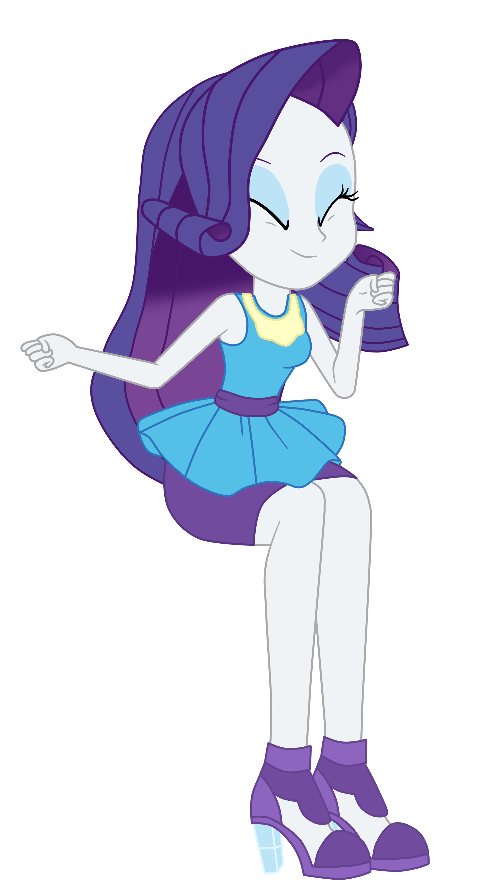 Rarity Sitting Cute Dance by gmaplay on DeviantArt