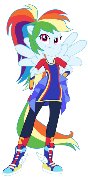 Speed Pegasus Rainbow Dash