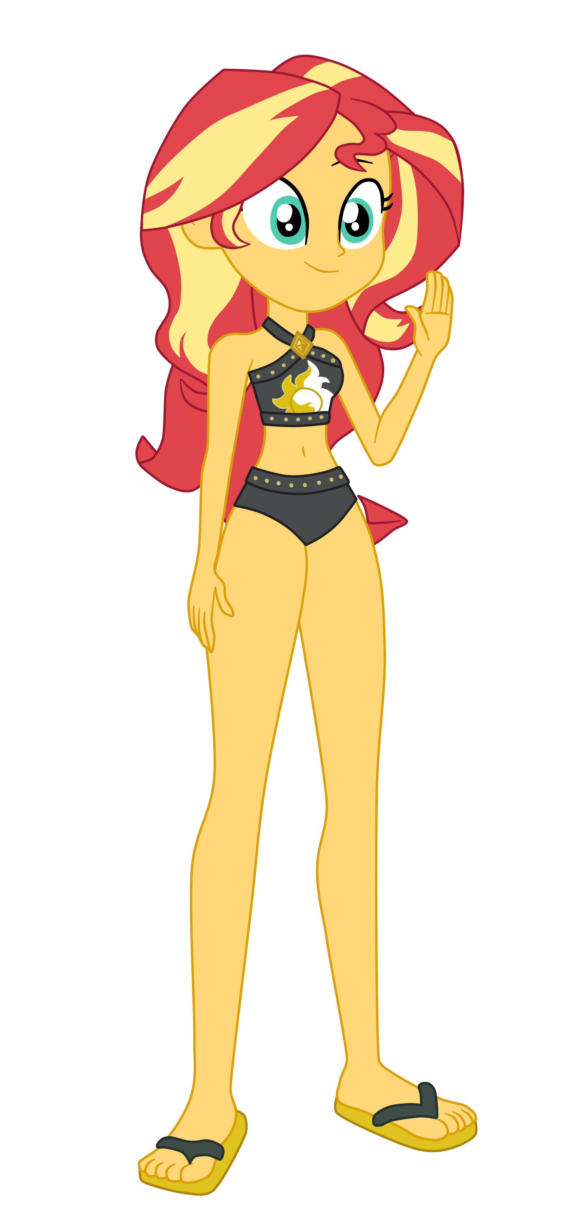 Swimsuit Sunset Shimmer No Skirt By Gmaplay On Deviantart 