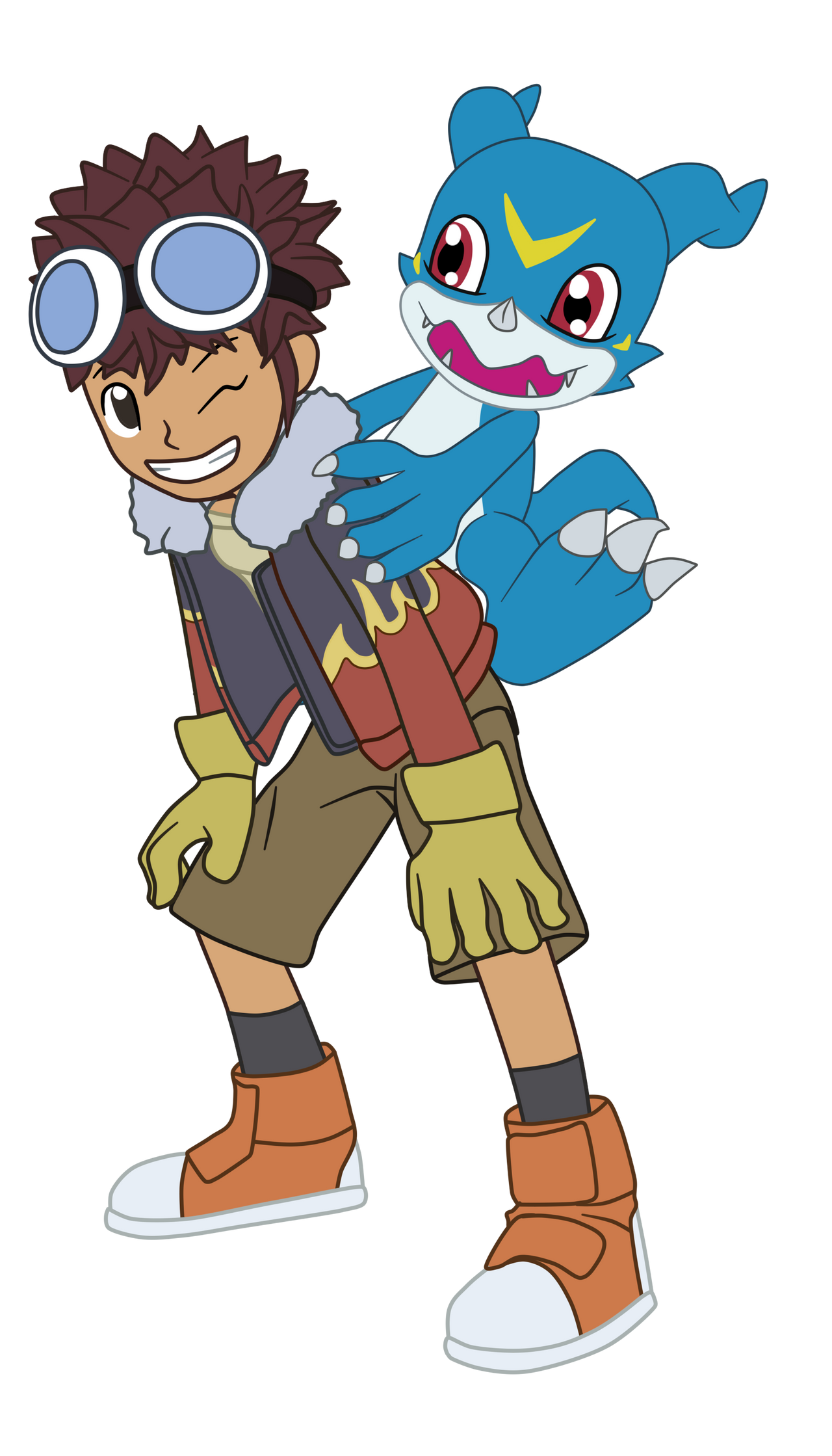 Vmon Daisuke Y Vmon by gmaplay on DeviantArt