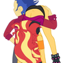 Flash Sentry Carga Y Rescata A Sunset Shimmer