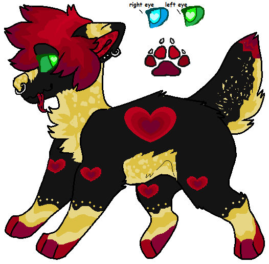 My Wolf Oc by ScaleMate666 on DeviantArt