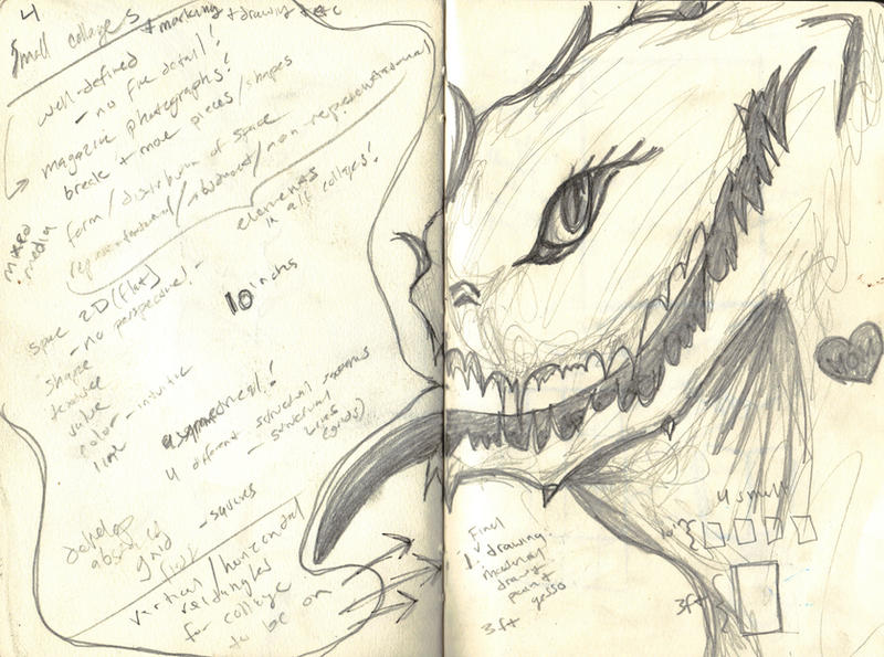 Note Monster by medleypop on DeviantArt