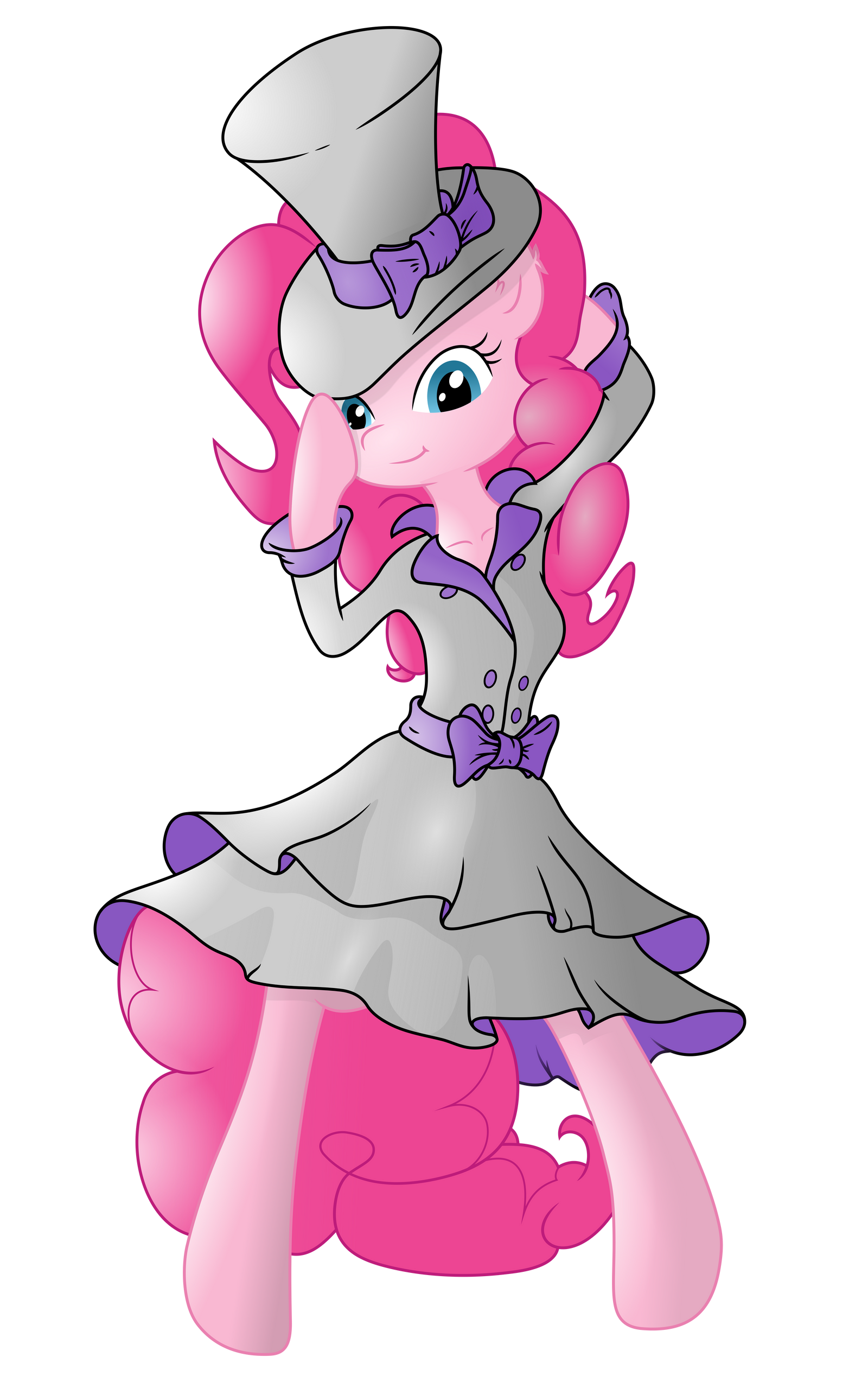 Pinkie Pie - Elegant Pone ( Vectorized )