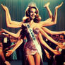 Miss World Of Multiple arms