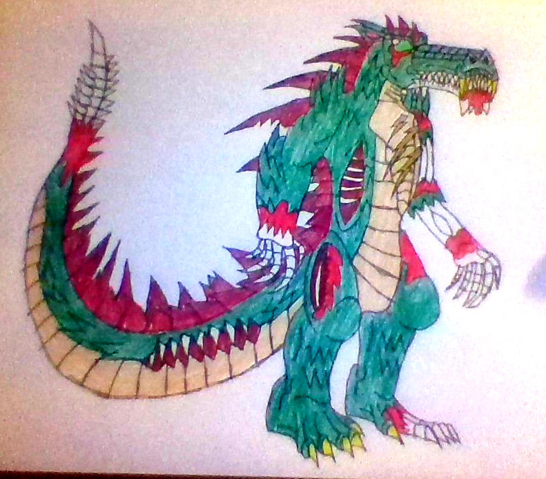 Zombie Crocosaurus the Undead Crocodile Kaiju by KaijuMaster201 on ...