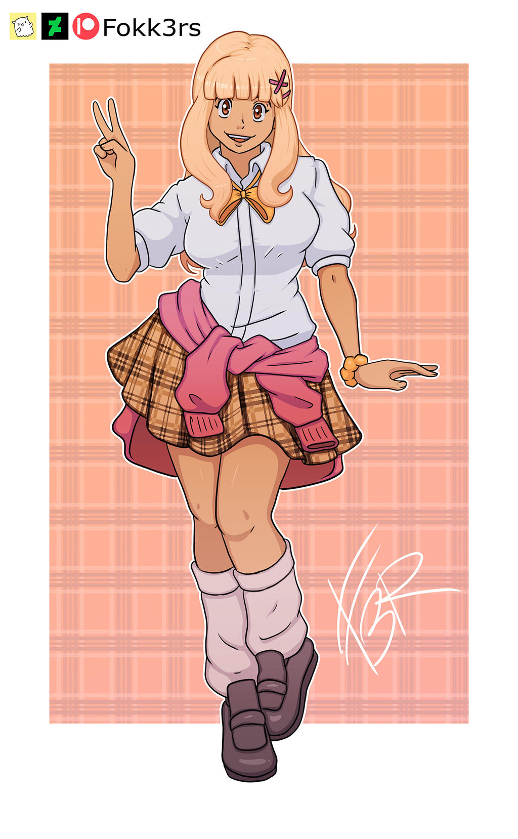Gykar Ashley Gyaru by Fokk3rs on DeviantArt