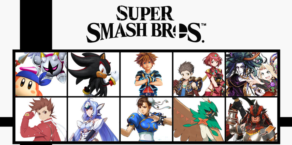 Sbbu Roster SSBU Roster Wishlist by artistgalaxy on DeviantArt