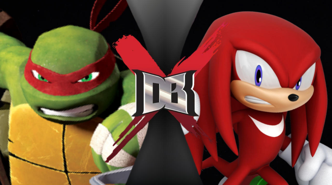 Knuckles Vs Raphael Raphael vs. Knuckles by artistgalaxy on DeviantArt