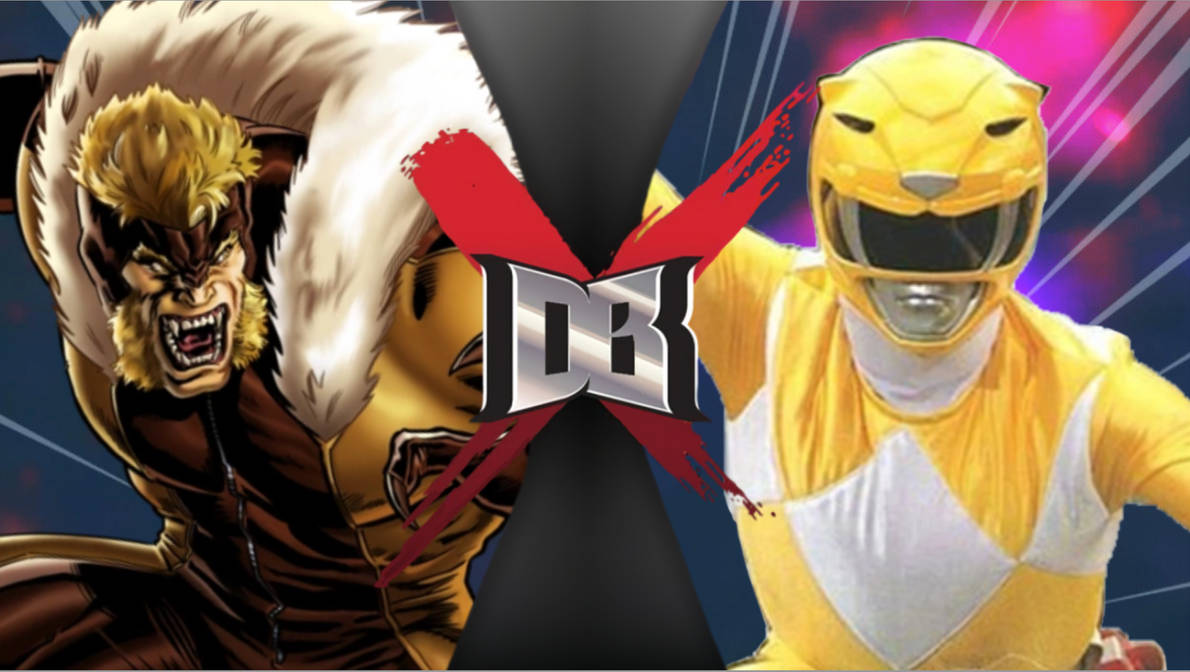 Yellow Ranger Tiger Sabertooth vs. Yellow Ranger Trini by artistgalaxy on DeviantArt