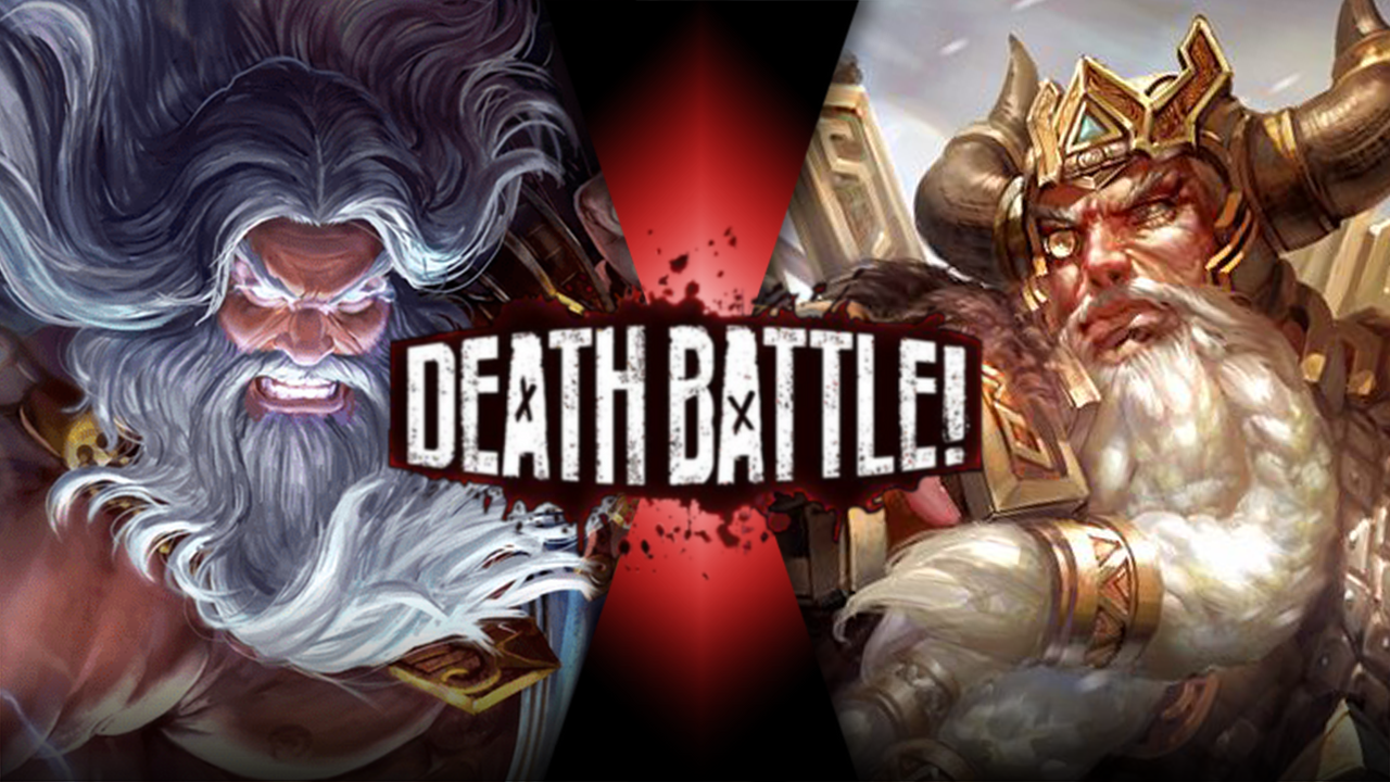 Battle of the gods in 2023  Greek mythology art, Thor vs odin