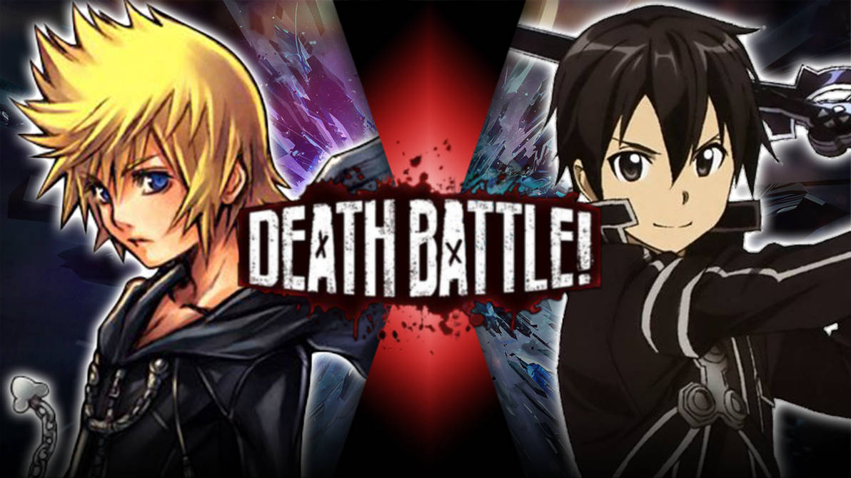 Roxas vs. Kirito by artistgalaxy on DeviantArt