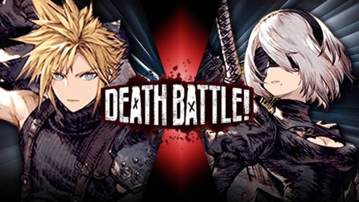 Cloud vs. 2B by artistgalaxy on DeviantArt
