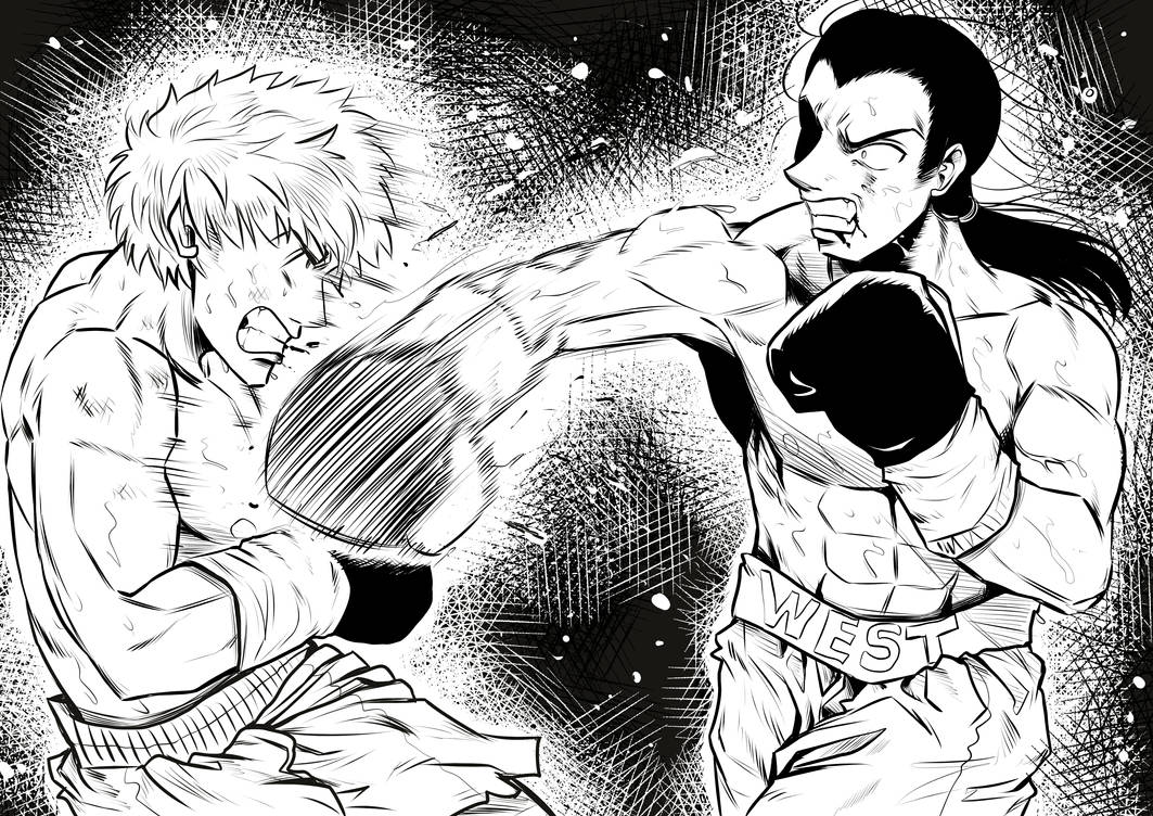 Boxing match by sartmanga on DeviantArt