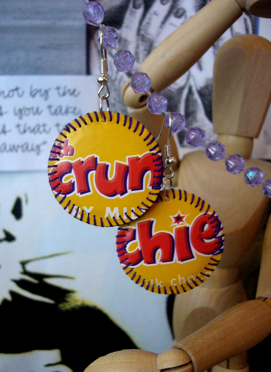 Crunchie Bar Earrings