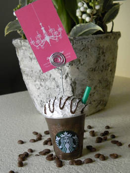 Starbucks Coffee Card Holder-Decoden-Java Chip