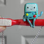 Beemo (BMO) Necklace-Polymer Clay-AT