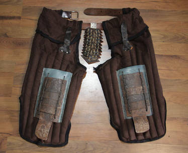 Dwarven Mining Armour padded armour leggings (WIP)