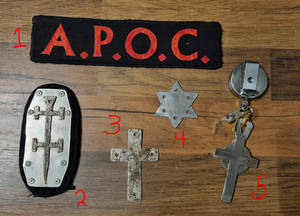 A.P.O.C. character accessories