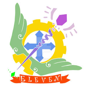 Eleven Logo White Letter