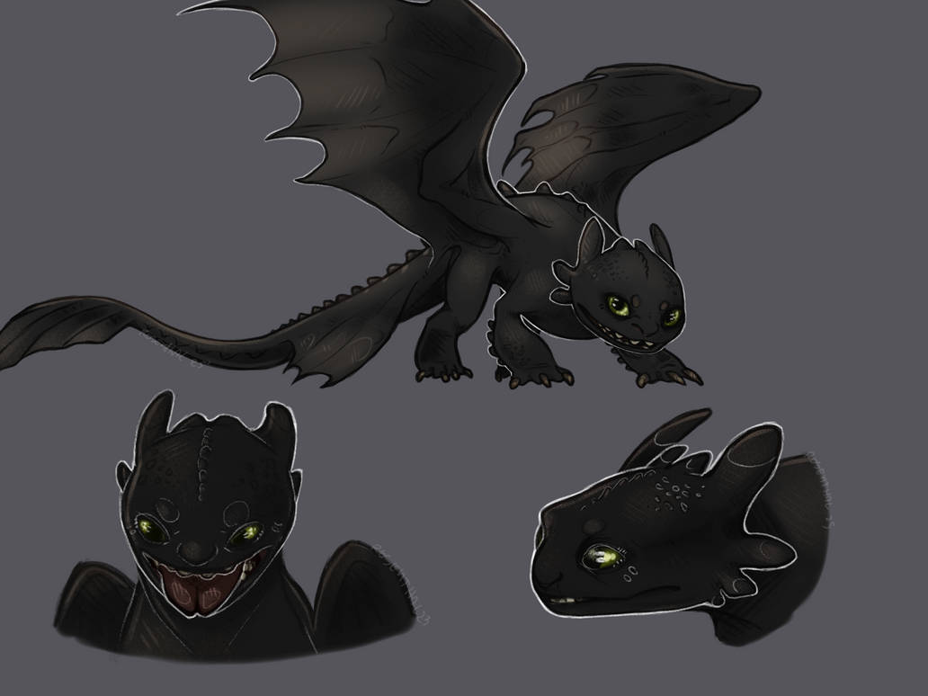 Toothless by Ros3nthal on DeviantArt