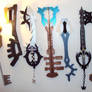 My Kingdom Hearts Keyblades