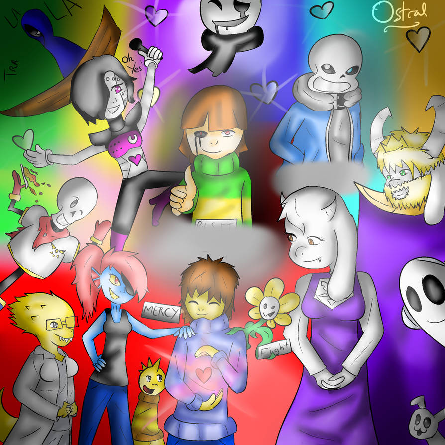 Undertail Images A Undertale Fan art by Ostral on DeviantArt