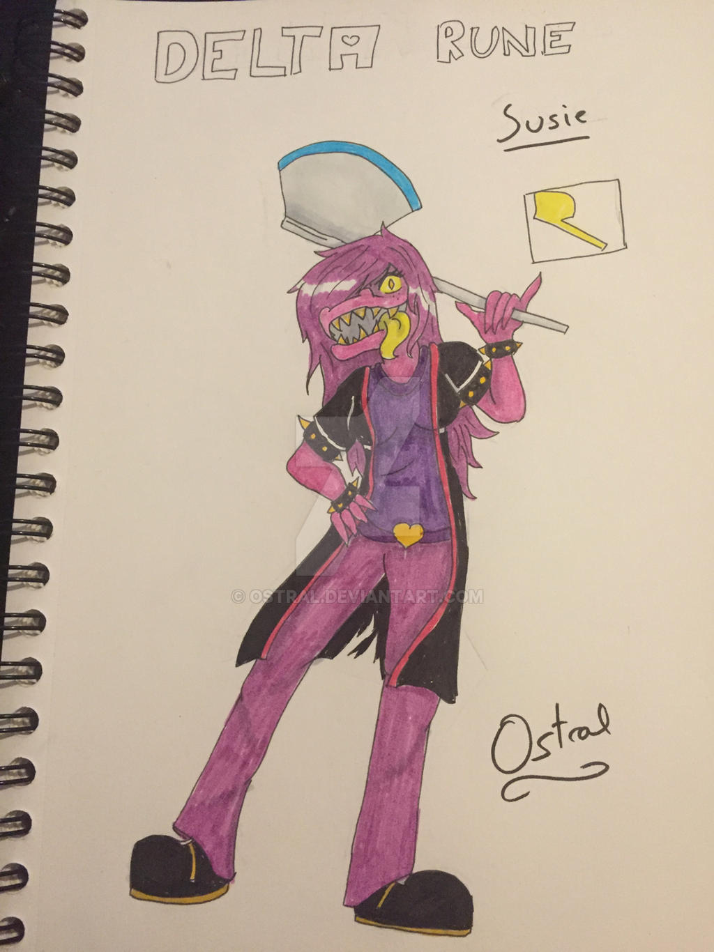Susie Delta Rune by Ostral on DeviantArt