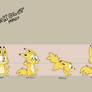 Glitch - character turnarounds