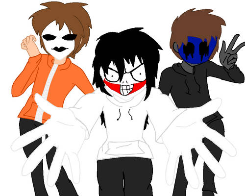 The creepypasta gang welcomes you!