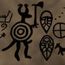 Petroglyph Tattoo Design