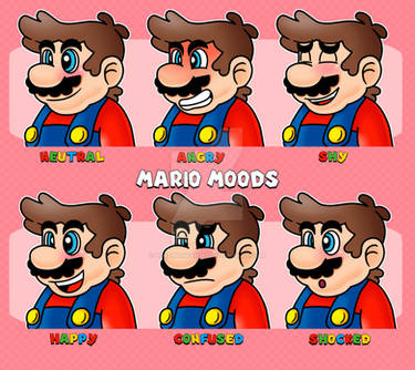 Mario Icon Moods