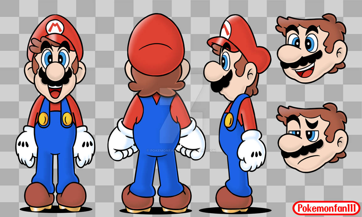 Mario Coding Reference Mario Ref Sheet by Pokemonfan111 on DeviantArt