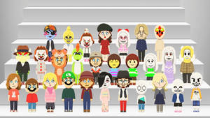 All My Miis In Tomodachi Living The Dream