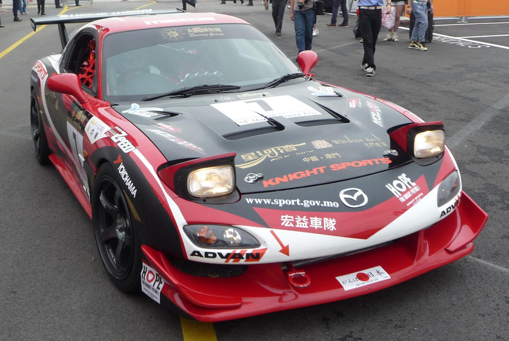 Mazda RX-7 race car
